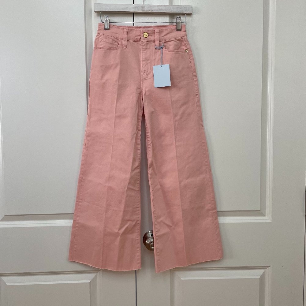 Raw-Edge Cropped Jeans from Frame Denim - Picture 6 of 7